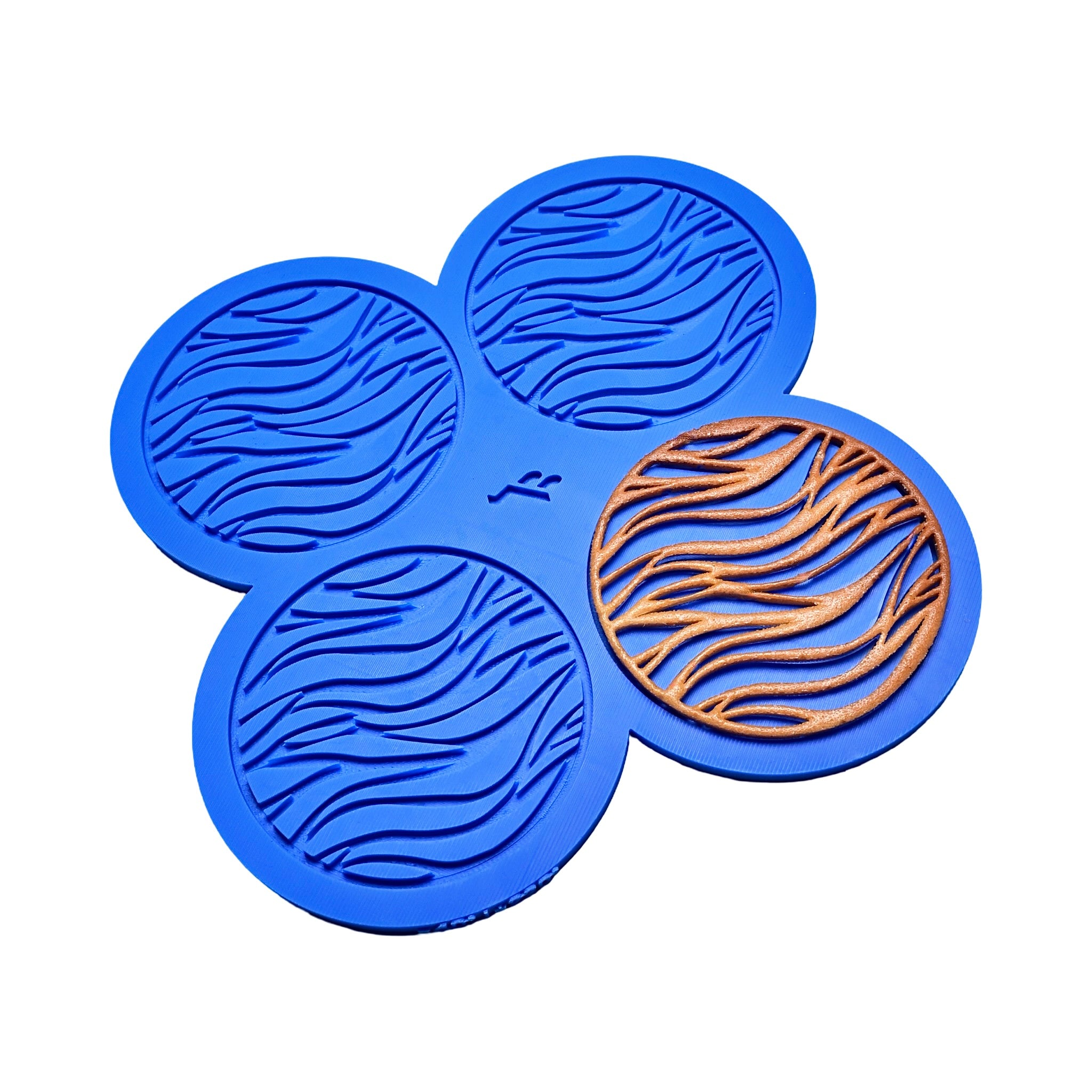 WAVES TUILE - SILICONE MAT-SILICONE MOLD-TBMOLDS UAE
