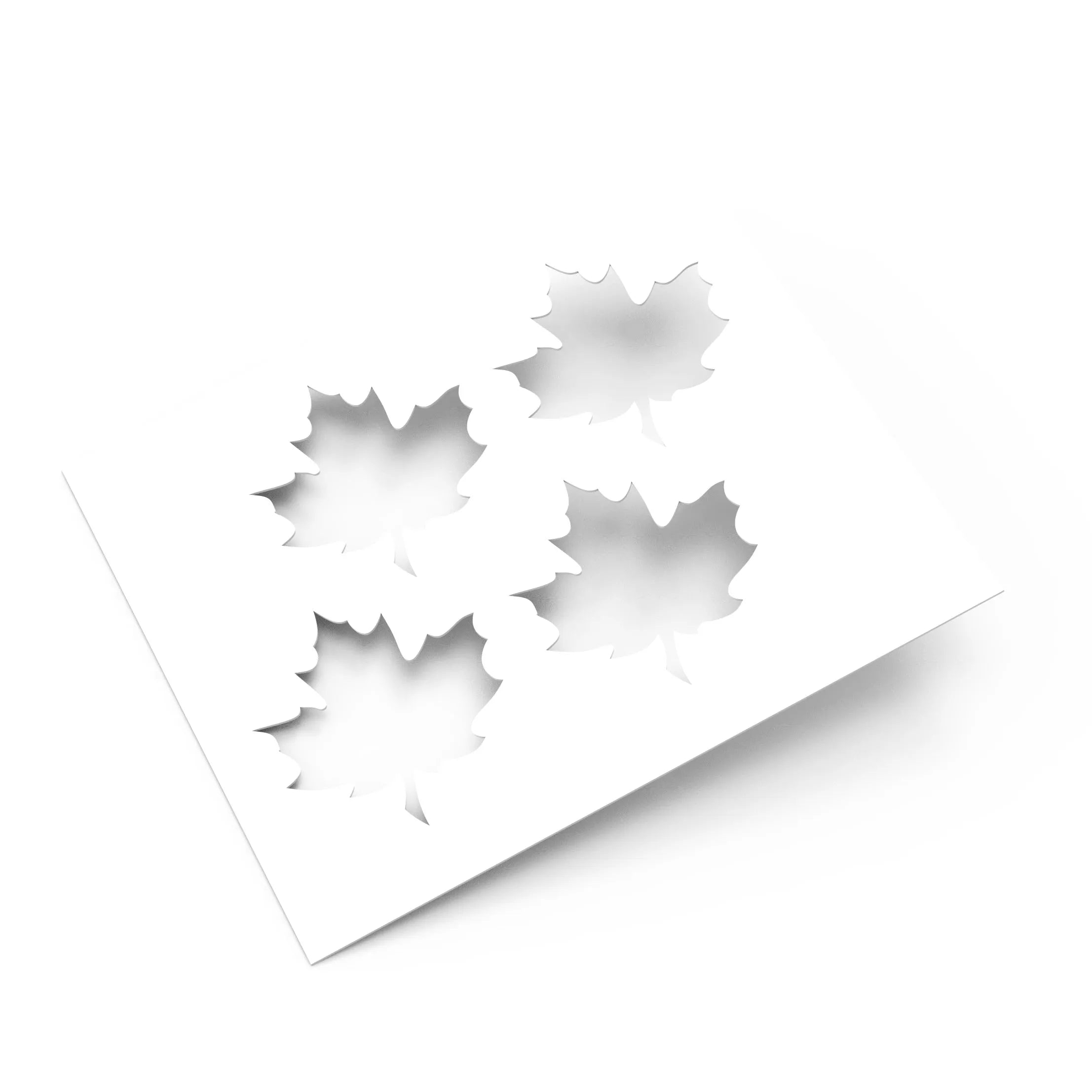 MAPLE LEAF STENCIL-STENCILS-TBMOLDS UAE