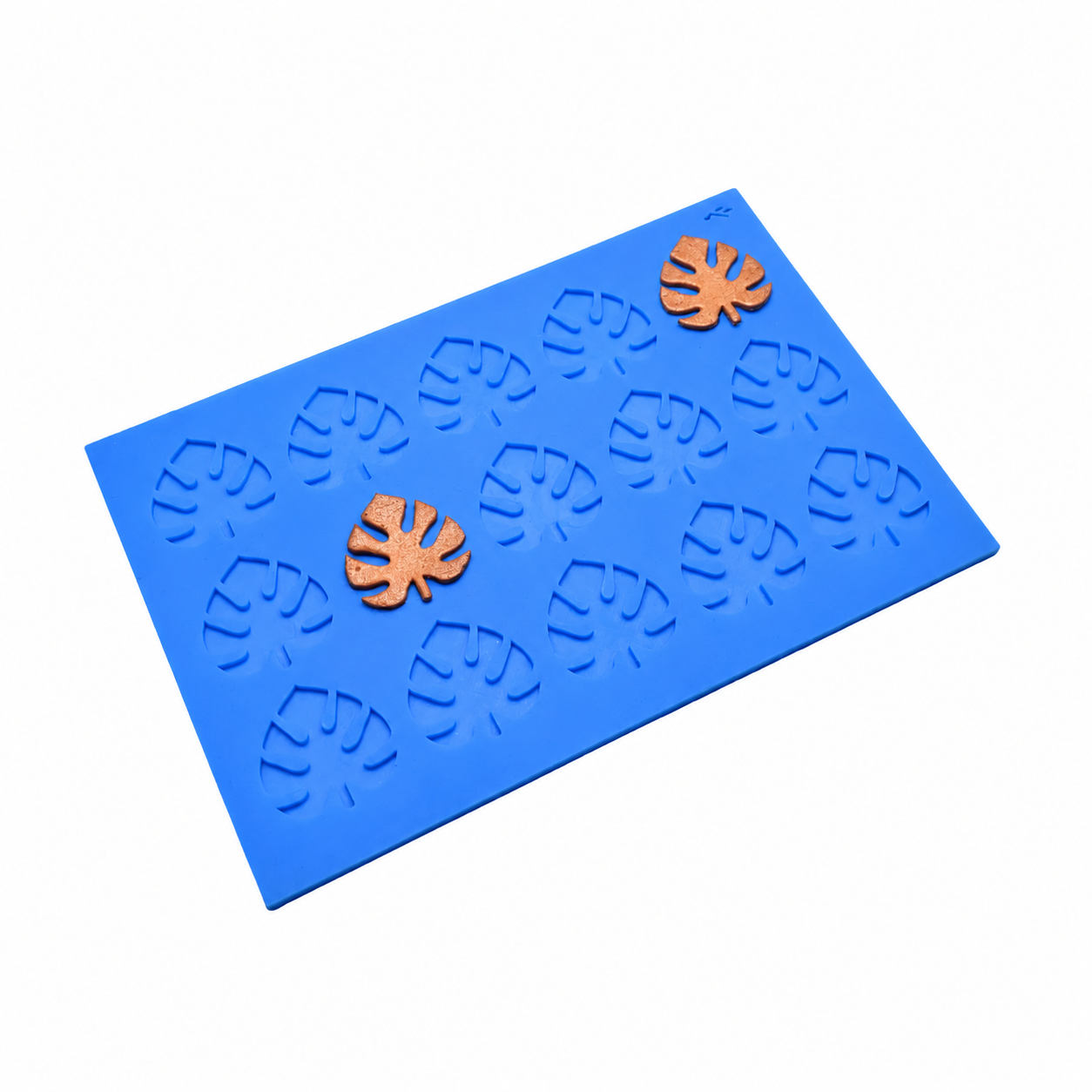 MONSTERA TUILE - SILICONE MAT-SILICONE MOLD-TBMOLDS UAE