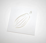 CACAO POD STENCIL