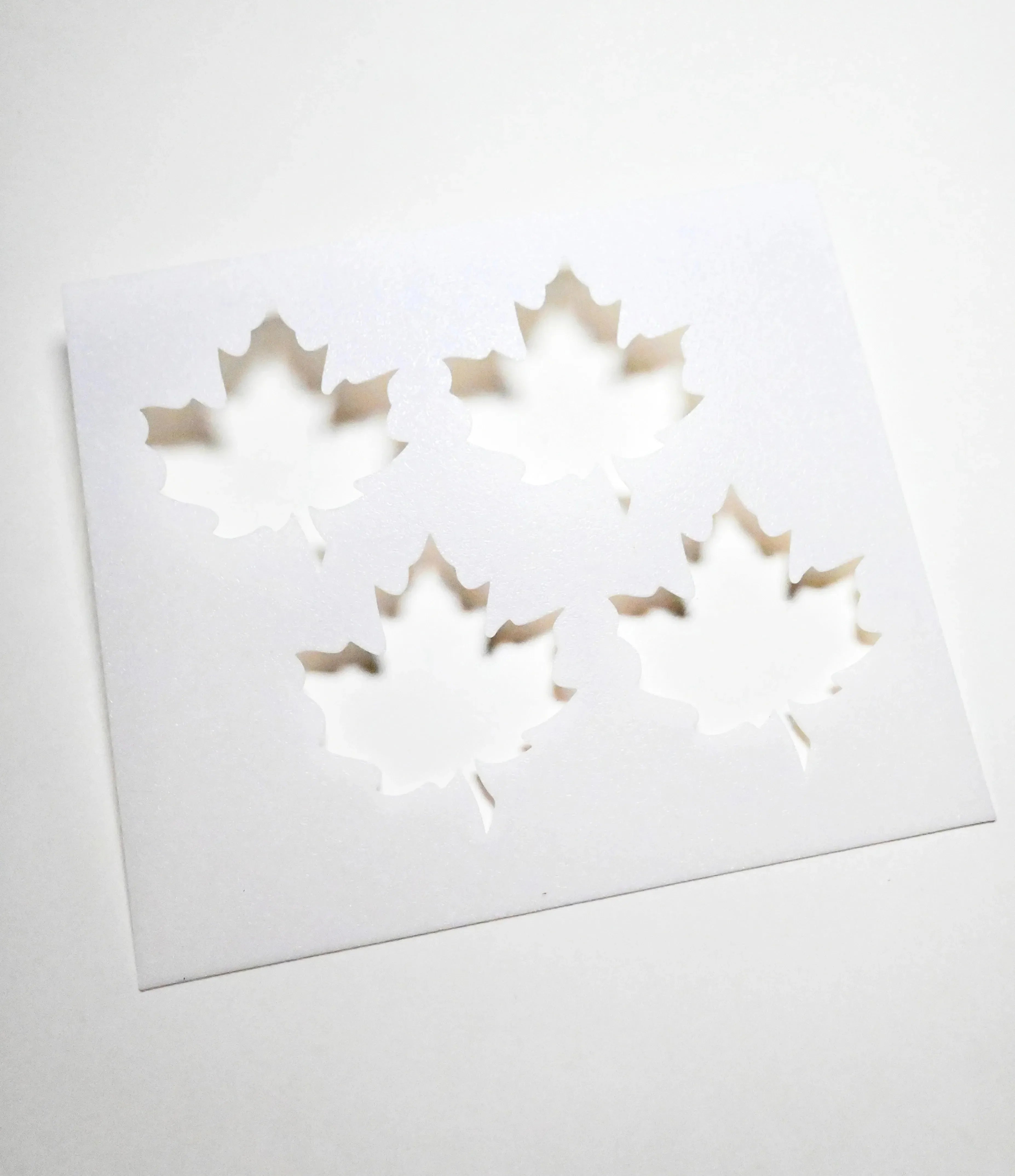 MAPLE LEAF STENCIL-STENCILS-TBMOLDS UAE