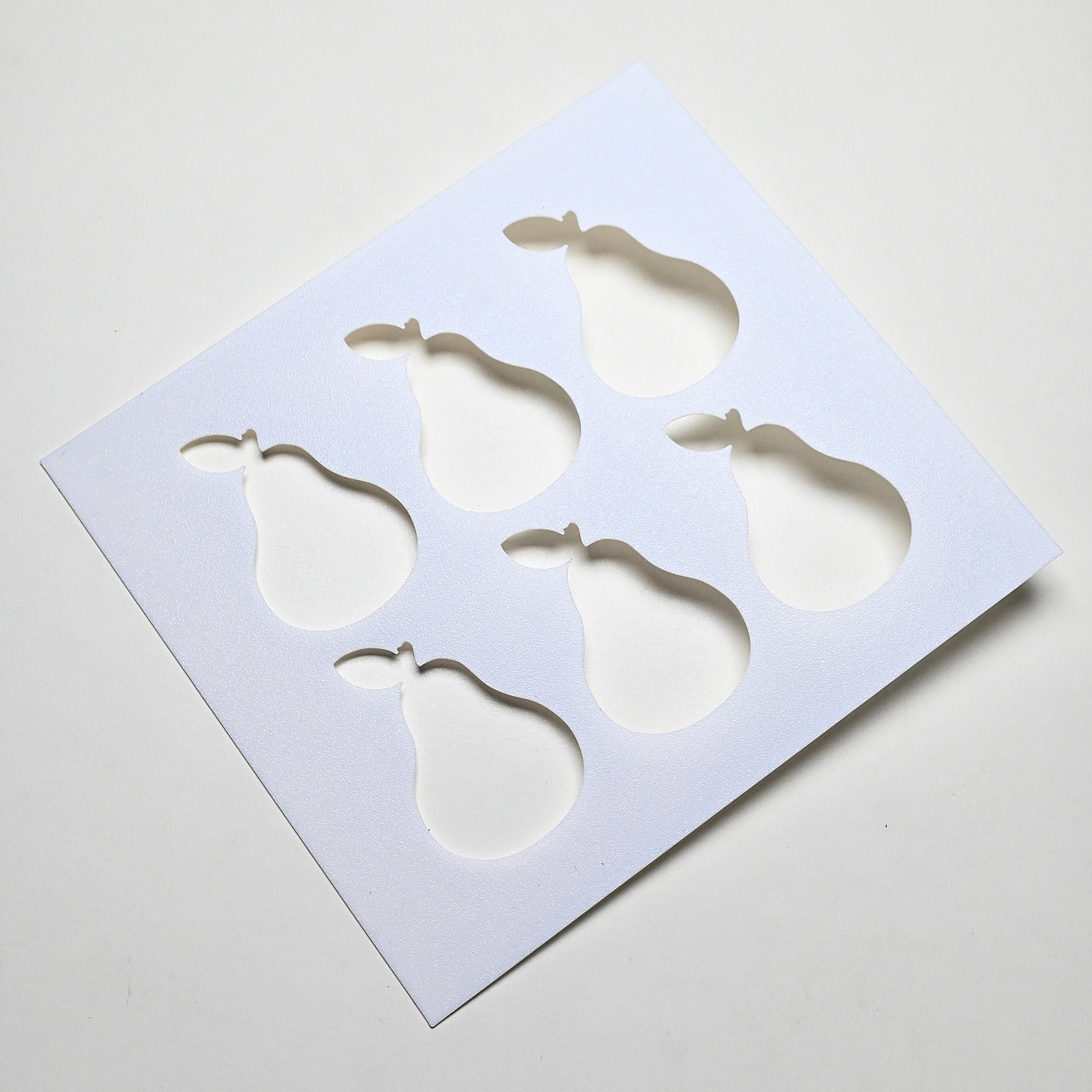 PEAR STENCIL-TOOLS-TBMOLDS UAE