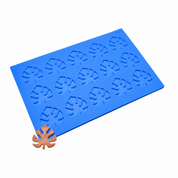 MONSTERA TUILE - SILICONE MAT-SILICONE MOLD-TBMOLDS UAE