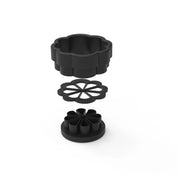 COOKIE CUTTER - FLUTED FLOWER-TOOLS-TBMOLDS UAE
