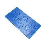 Visualisation 3D du moule tuile plume, outil de pâtisserie