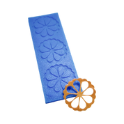 FLUTED FLOWER SILICONE MAT-SILICONE MOLD-TBMOLDS UAE
