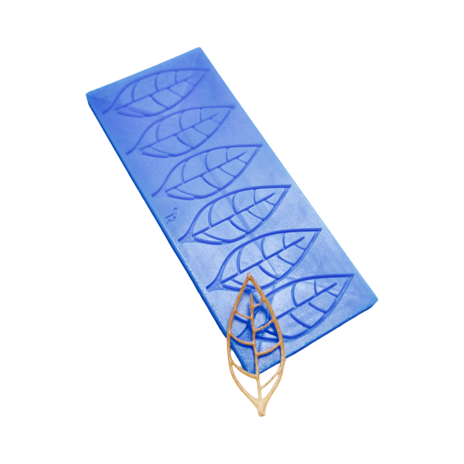 LEAF SILICONE MAT #1-SILICONE MOLD-TBMOLDS UAE