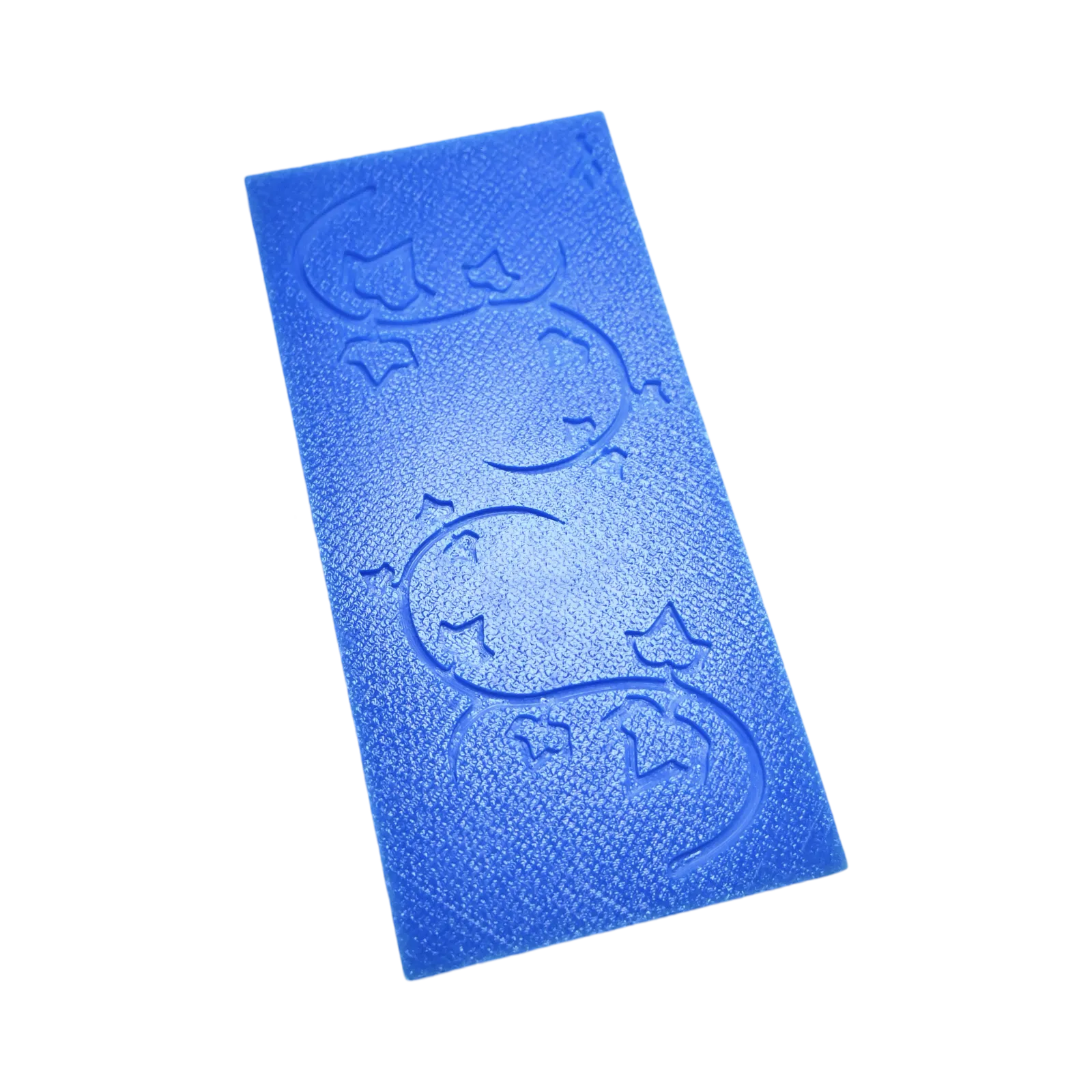 Moule silicone tuile lierre, 2 empreintes, outil pour décors en sucre et chocolat