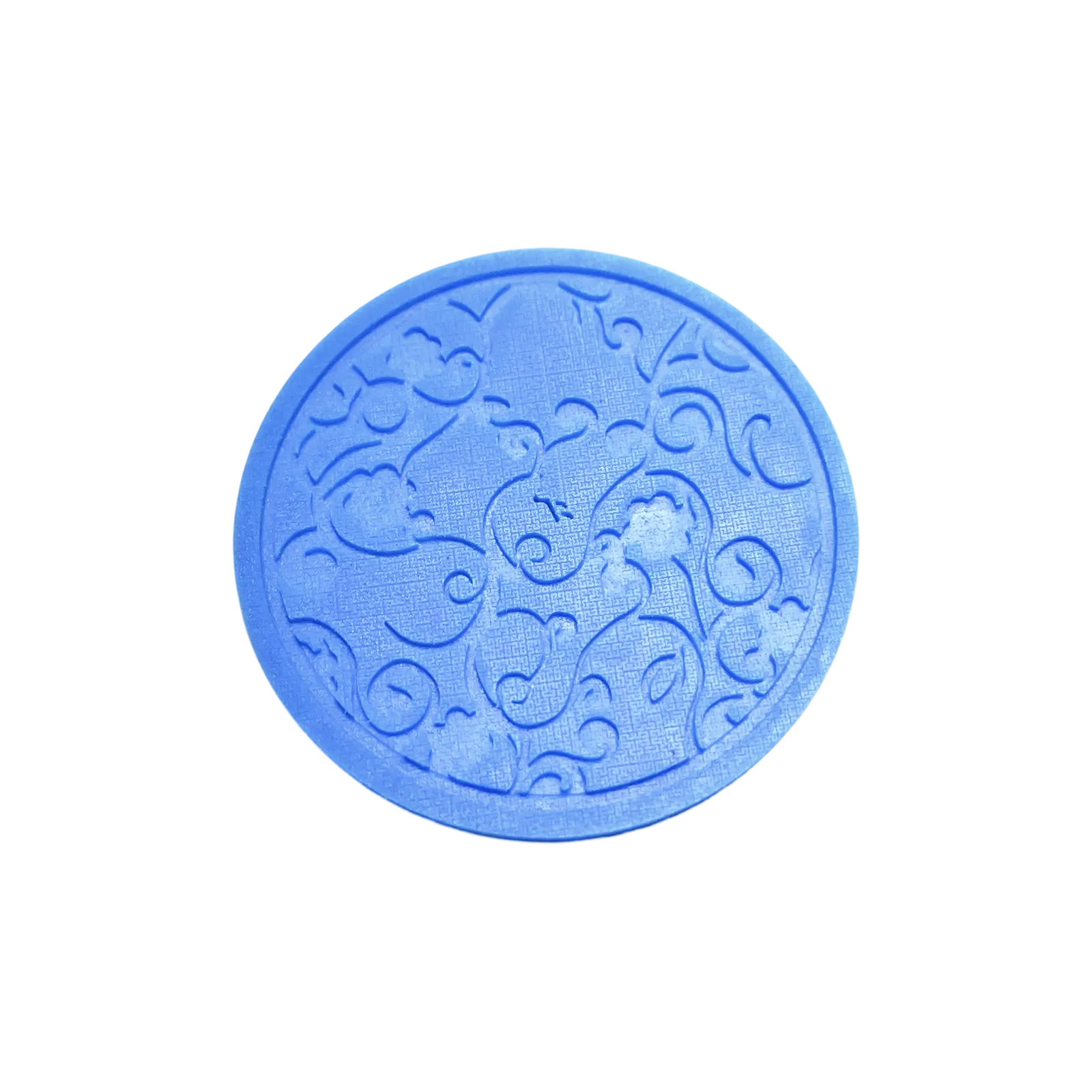 Moule en silicone platine, tuile framboise, 2 empreintes, texture réaliste pour décors originaux