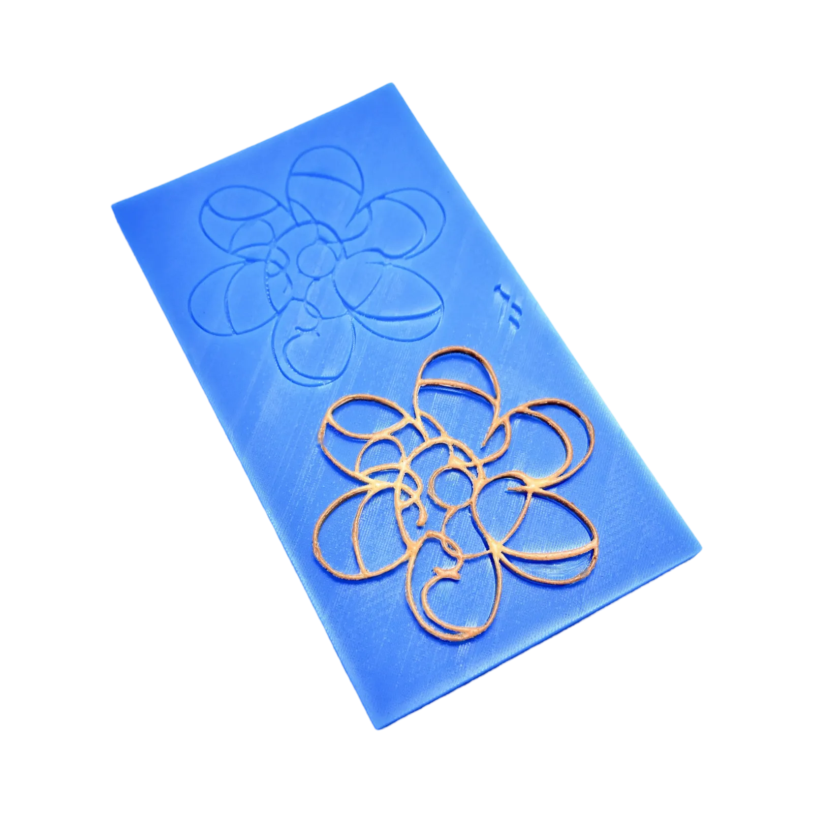 Visualisation 3D du chablon cercle perlé, outil de pâtisserie pour finitions élégantes